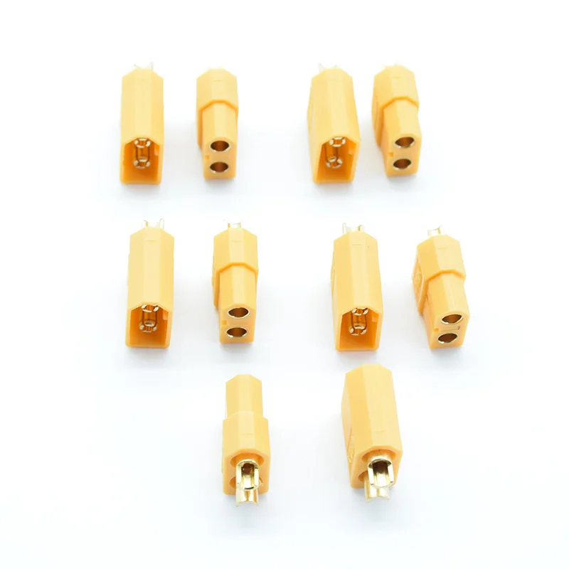10pcs/5pcs XT60 XT-60 Male Female Bullet Connectors Plugs For RC Lipo Battery Quadcopter Multicopter