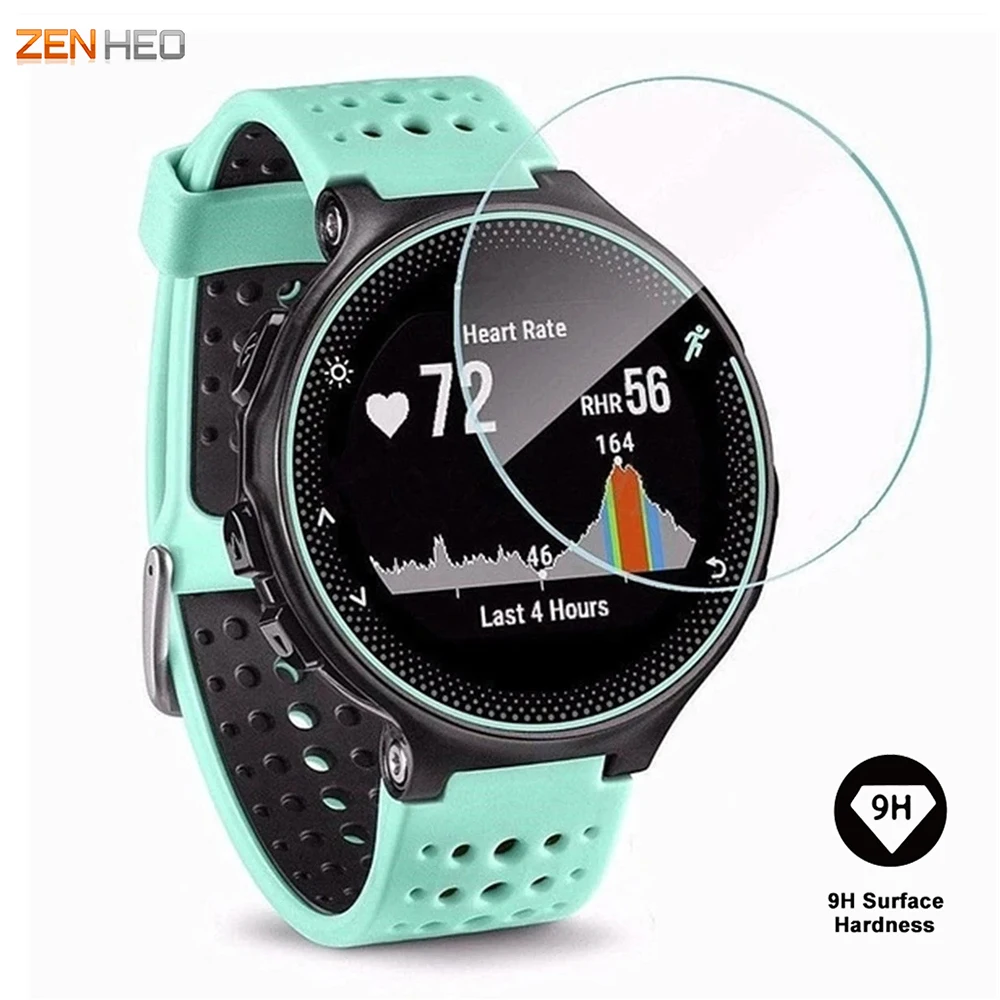 2Pcs Tempered Glass Protective Film For Garmin Forerunner 735 735XT Watch Screen Protector Film