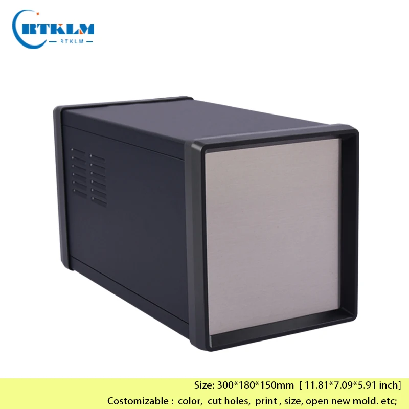 

Iron box diy instrument case box iron junction box electronic project distribution box 300*180*150mm