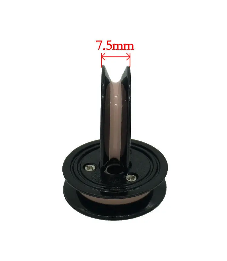 1002 Combination Wire Wheel Ceramic Plastic Wire Wheel for Tension Gun Pay-off Frame