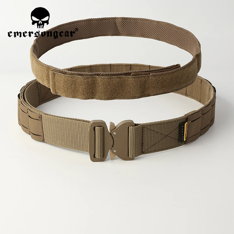 Emersongear Tactical LCS Combat Belt Buckle Airsoft Battle Inner Outer Suit Waist Strap Belts Outdoor Climbing Sports