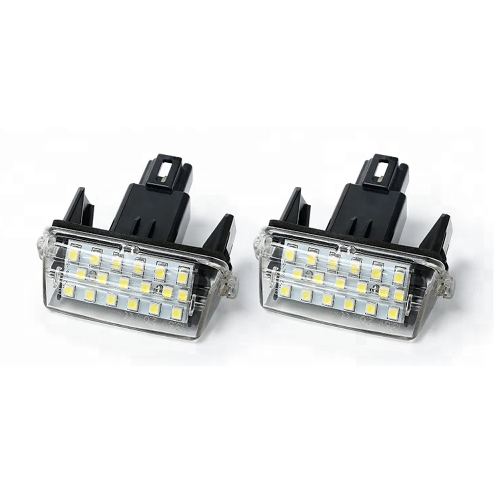 2X LED Car Number License Plate Light No Error For Toyota Camry Yaris Vitz Prius C Corolla Fielder Avensis SAI Noah Voxy Esquire