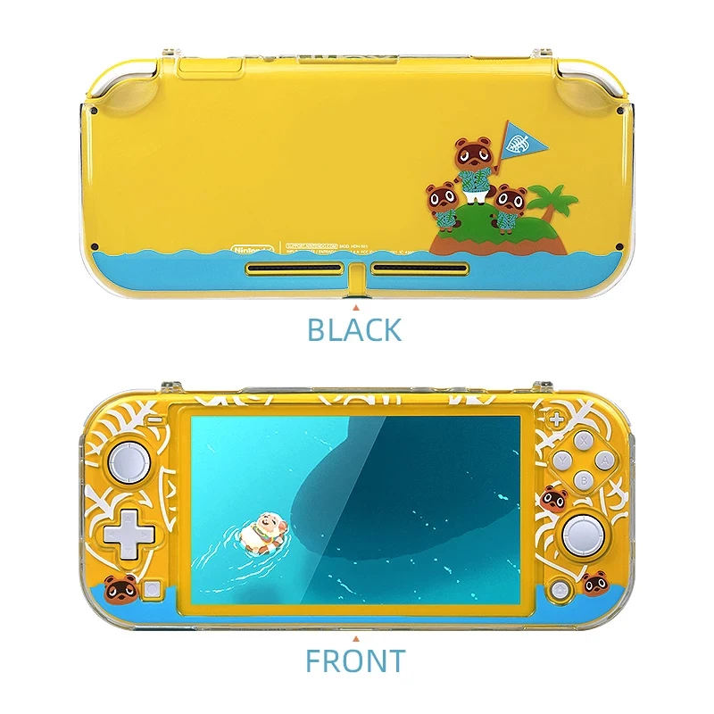 Juste de protection transparente compatible Nintendo Switch Lite, étui pour console Switch Lite