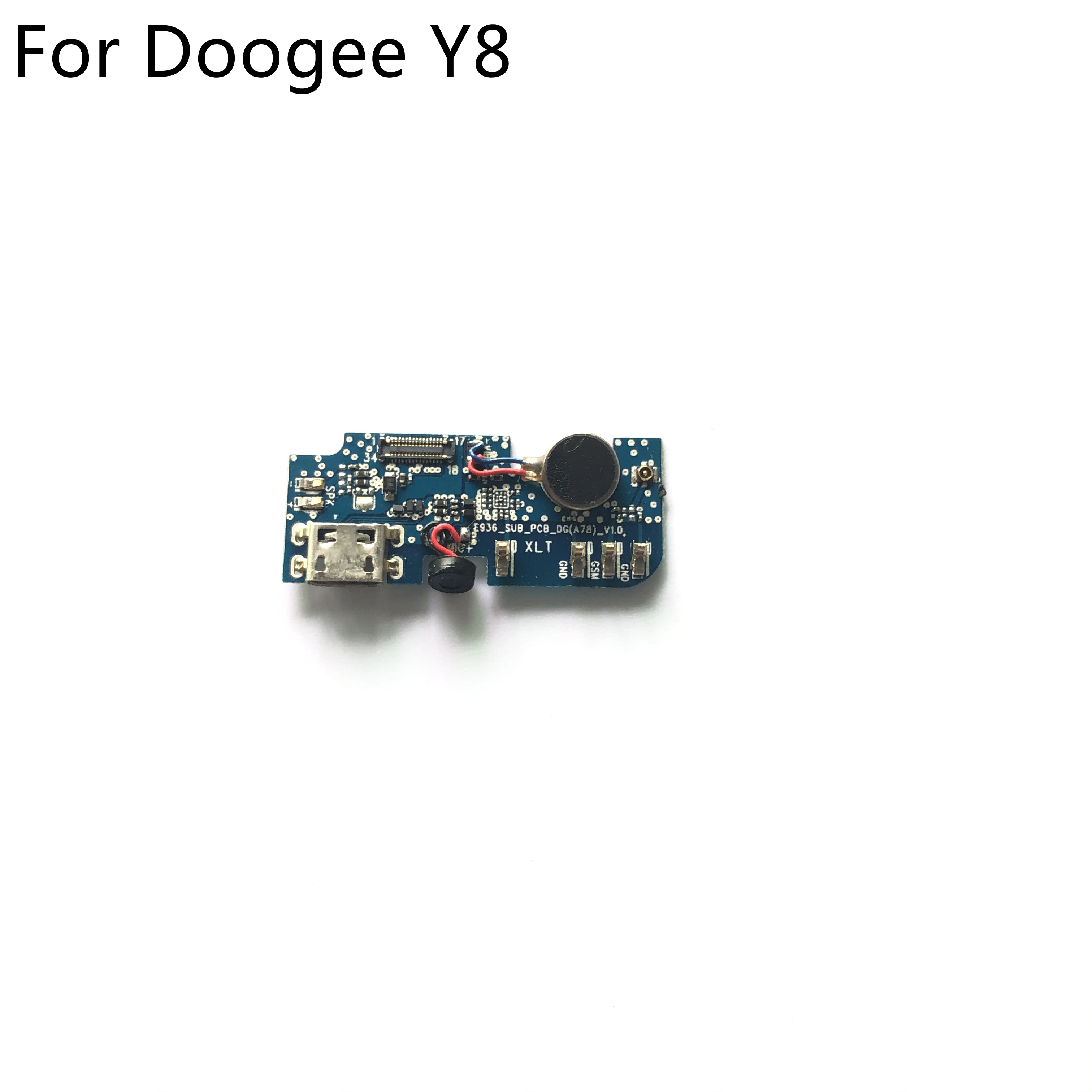 

DOOGEE Y8 USB Plug Charge Board + Vibration Motor For DOOGEE Y8 MTK6739 Quad-Core 6.1 inch 1280*600 Smartphone