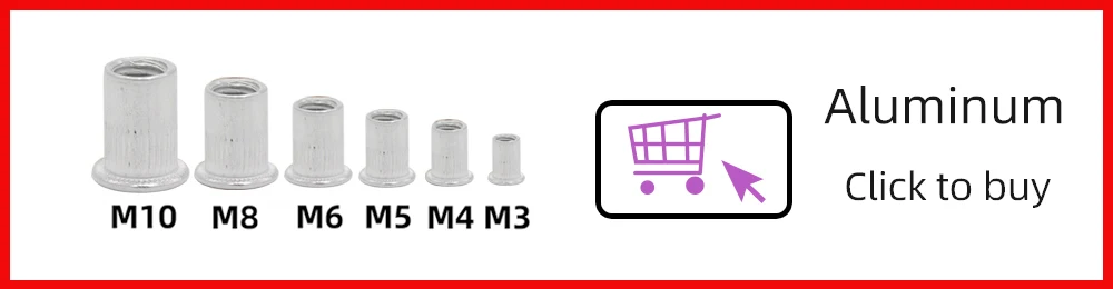 Rivet nut tool Hand Rivet Nut Gun Head Simple Installation Manual Riveter Rivnut Tool Accessory for M3 M4 M5 M6 M8 M10