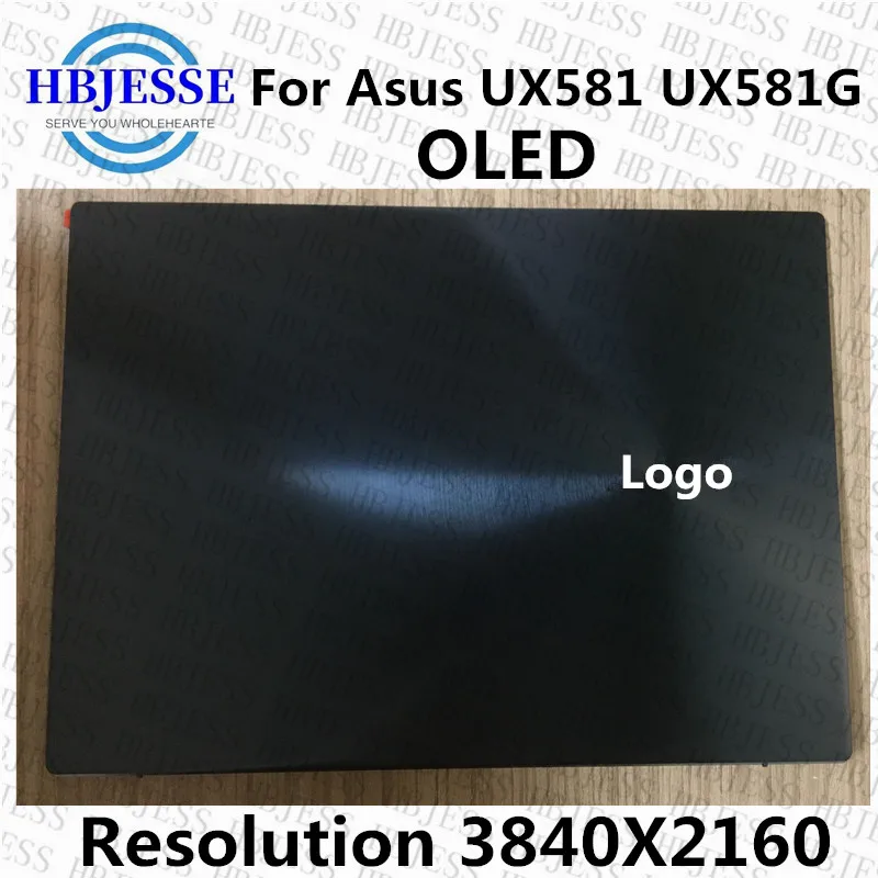 Original 15.6'' laptop assembly with cover UHD 3840X2160 FOR ASUS UX581 UX581G  full LCD screen assembly