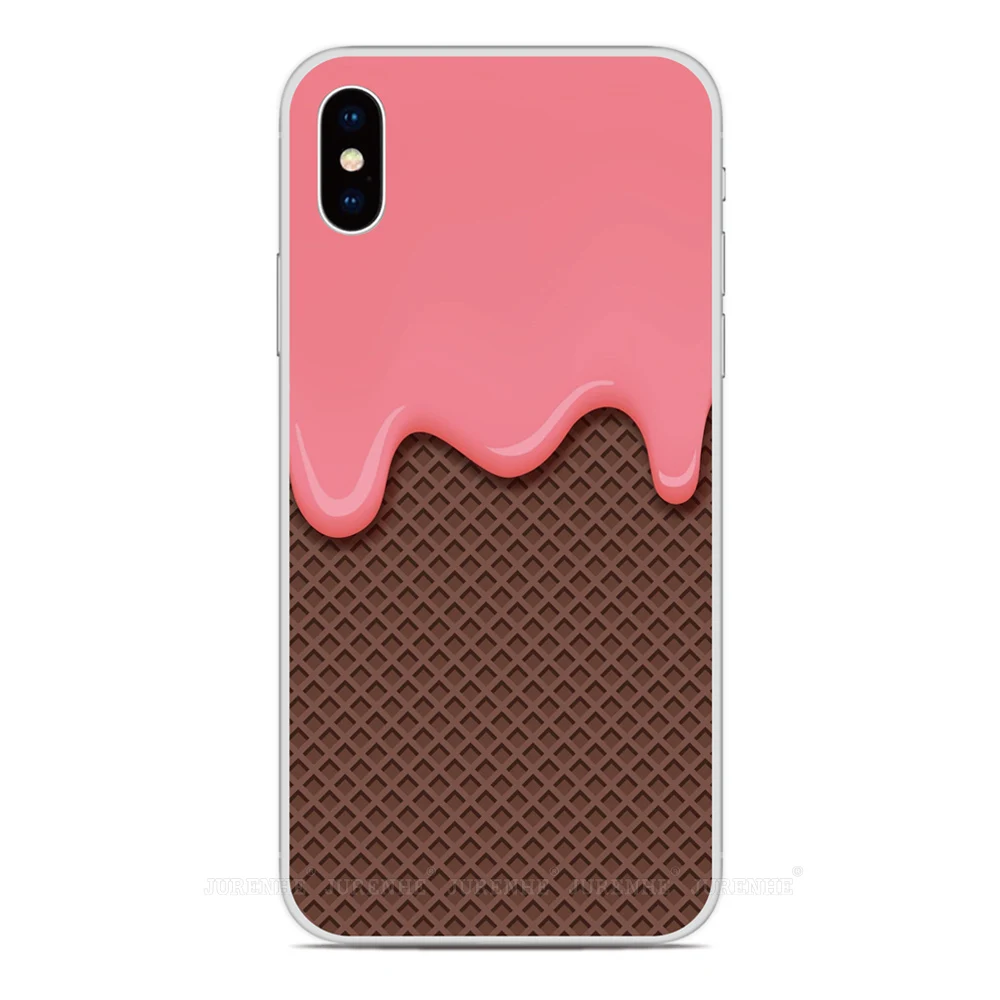 Chocolate Donut Cover For Alcatel 3 3V 3X 1 3C 1C 1X 1V 1S 2019 Soft TPU Case For Alcatel 1SE 1S 1V 3L 3C 1A 1B 2020 Phone Case