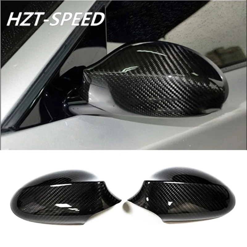 Replacement Style Carbon Fiber Rearview Mirror Cap For BMW 1 Series E82 E87 E88 2008-2011