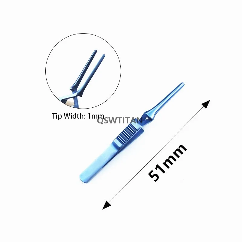 1pcs Straight/Cruved/Angle Jaw Atraumatic Tips Arterial vascular clamping clipper  Veterinary Surgical Instruments