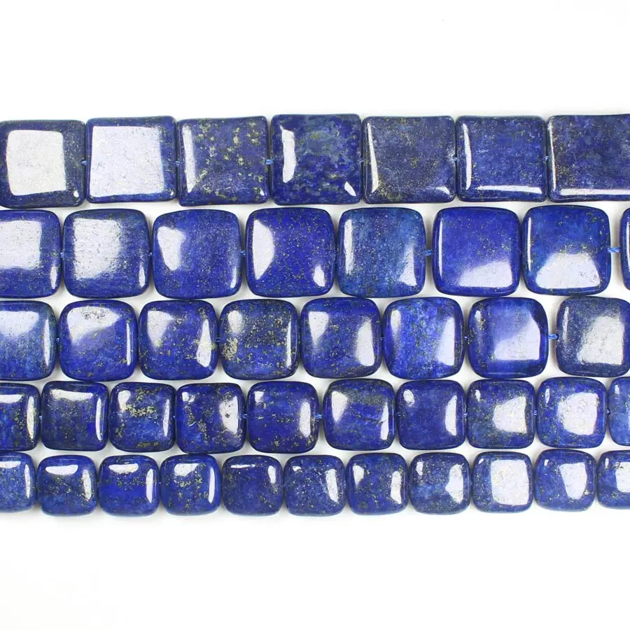 Wholesale Lapis Lazuli Square Loose Beads 15