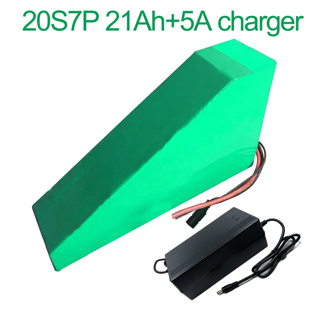 

With 5A charger 72V 21Ah 20S7P 18650 Li-ion Battery electric two Three wheeled motorcycle bicycle ebike 350*305*210*90*70*50mm