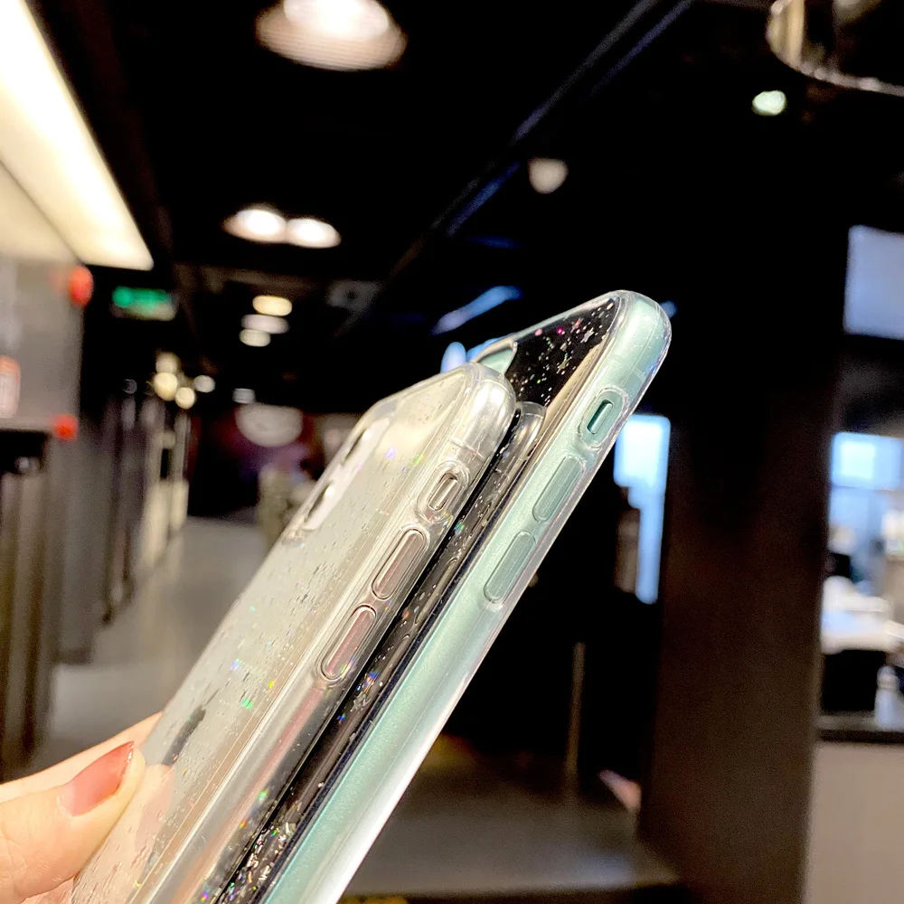 بلينغ بريق حزام الحبل سلسلة جراب هاتف آيفون 13 12 Mini 11 Pro XS Max XR X 6 7 8 Plus 5 S SE 2020 قلادة غطاء الحبل