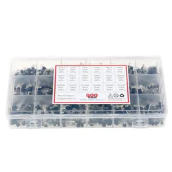 18Value 900pcs Bipolar Triode Transistor TO-92 A1015-2N5551 Box Kit