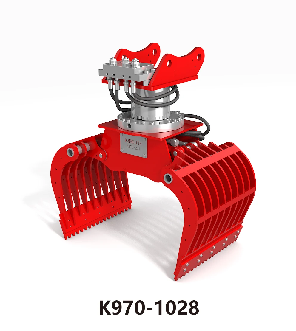 KABOLITE K970 z hydraulicznym chwytakiem zdalna koparka hydrauliczna może obracać się o 270 ° akcesoria do modeli zabawek