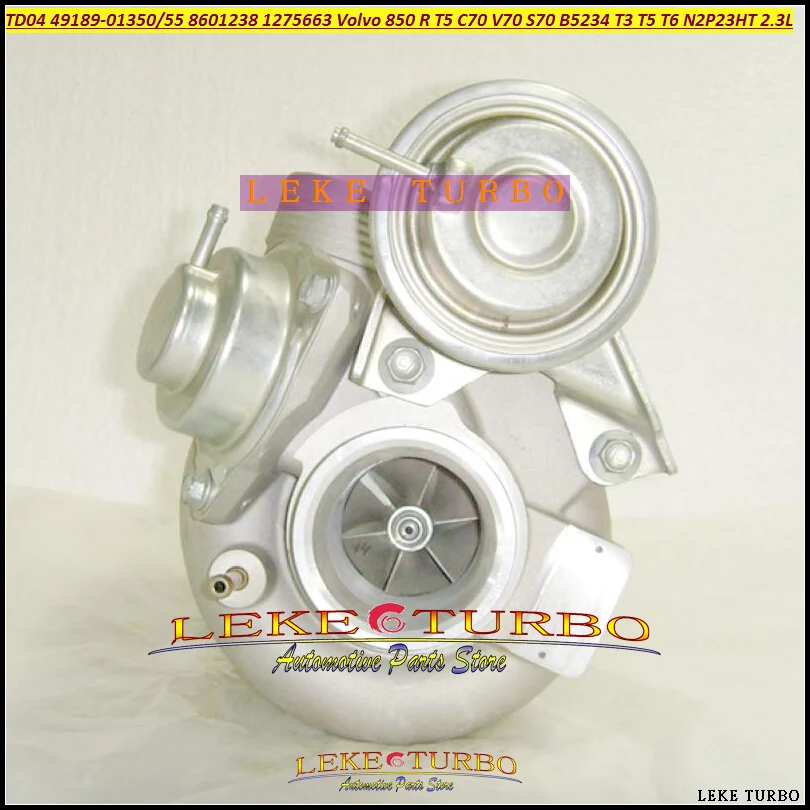 Turbocharger TD04HL-16T 49189-01350 49189-01355 8601238 1275663 Turbo For VOLVO T5-R 850 C70 S70 V70 1996-05 B5234T N2P23HT 2.3L