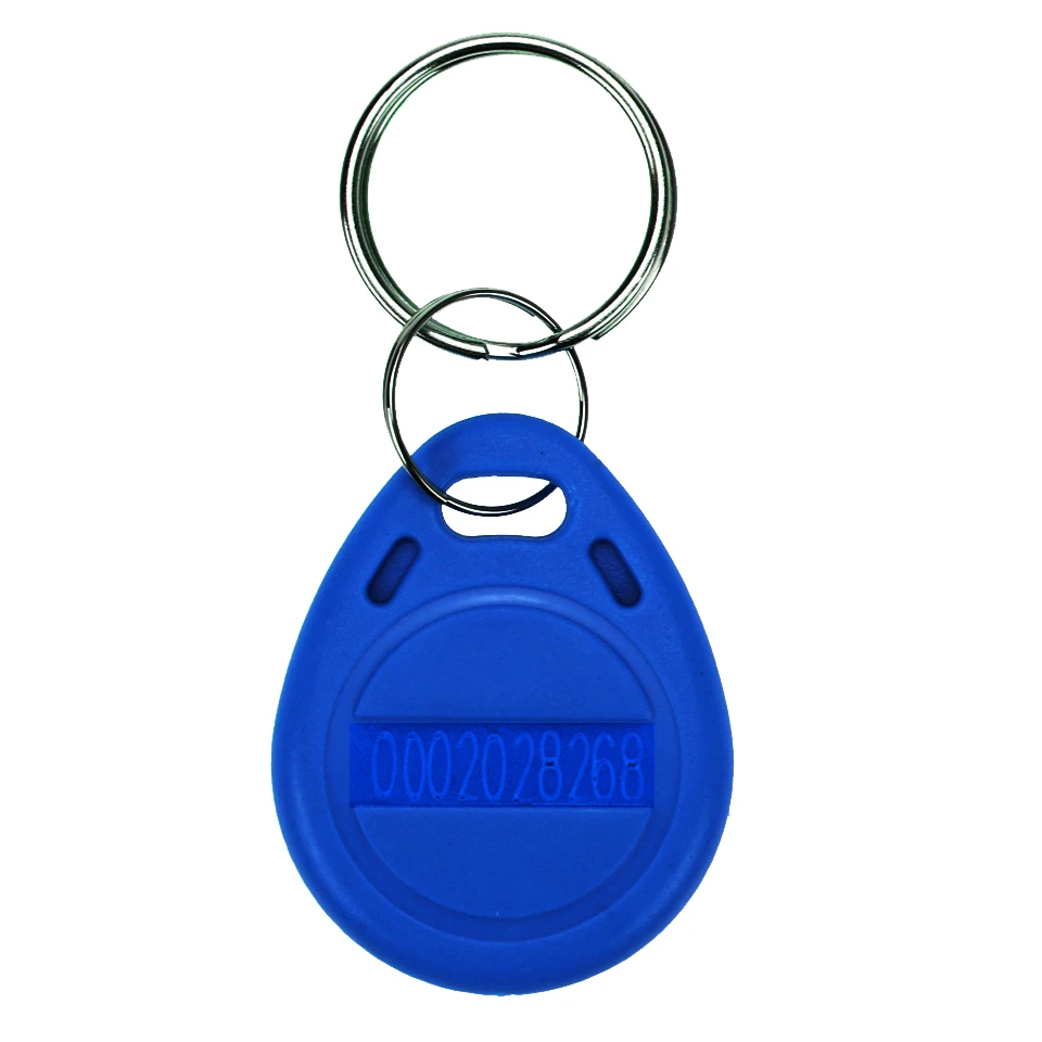 لوحة مفاتيح RFID 100 كيلو هرتز ، قراءة فقط ، 10 ألوان TK4100 EM4100 ، القرب ، بطاقة RFID للتحكم في الوصول ، وقت الحضور ، 125 قطعة