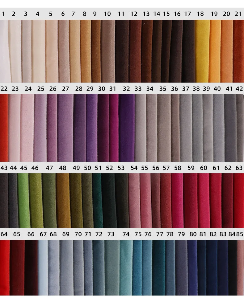 Soft Velvet Fabric - Plush Material for Pajamas, Dress, Clothes & Needlework, Sold by the Meter