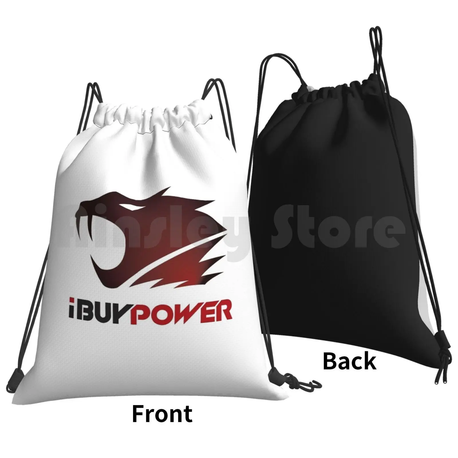 Ibuypower Backpack Drawstring Bags Gym Bag Waterproof Csgo Counter Strike Counter Strike Cs Cs Guns Games Fun Activity