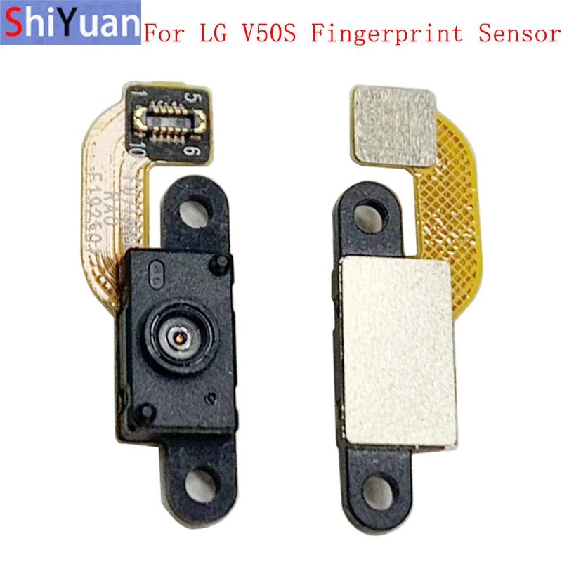 Fingerprint Sensor Home Button Flex Cable Ribbon For LG V50S G8X ThinQ Touch Sensor Flex Replacement Repair Parts