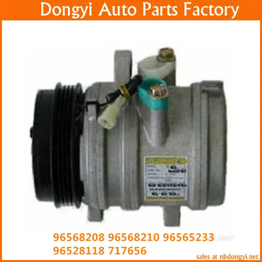 

High quality A/C Compressor For 96568208 96568210 96565233 96528118 717656