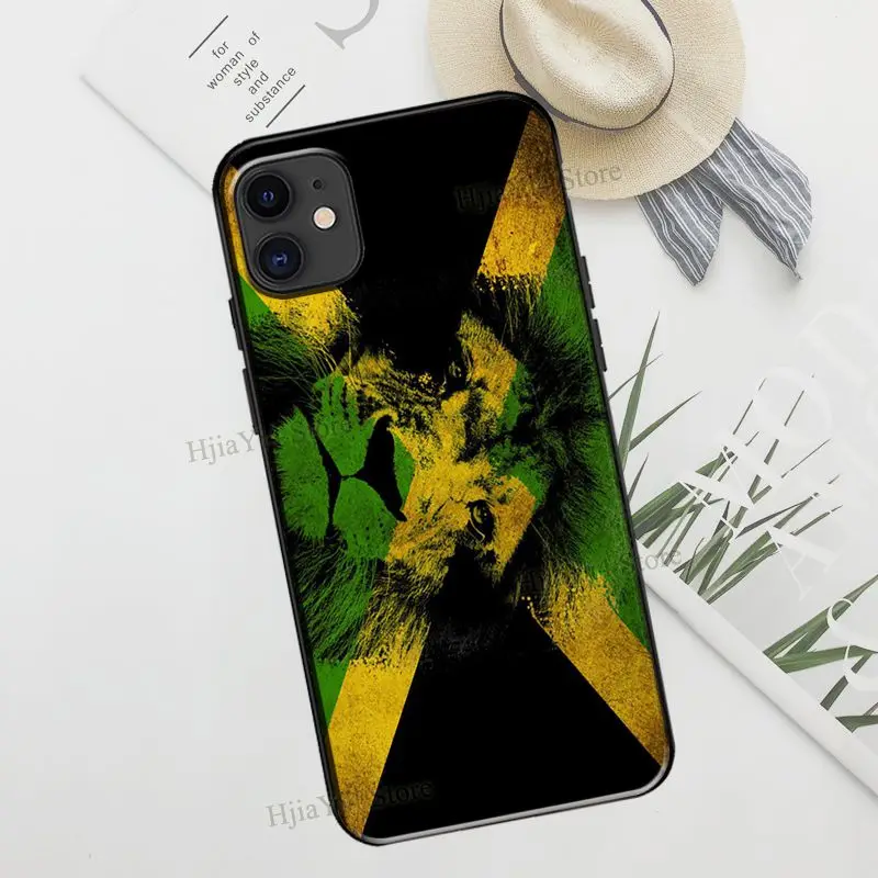 Jamaica Flag Case For iPhone 11 14 13 Pro Max SE 2020 6S 8 7 Plus X XR XS Max 12 Pro Max mini Phone Cover