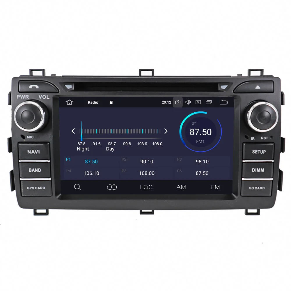 Android 13 Car Radio For Toyota Auris 2013-2015 Car Multimedia Player GPS Navigation Screen Stereo Video Auto Wireless Carplay