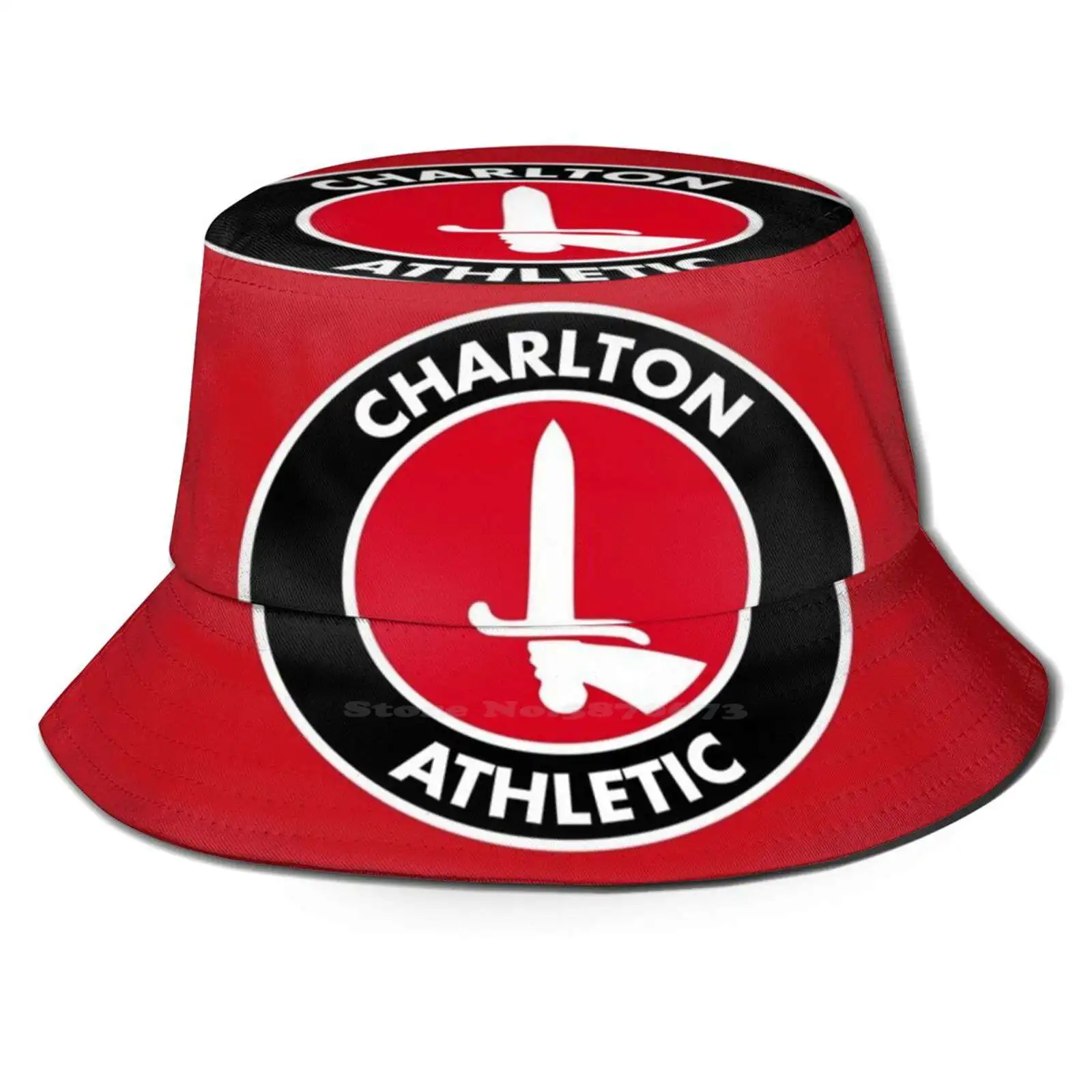 Charlton Athletic Fc Logo Outdoor Sun Fishing Panama Hats Charlton Athletic City United Football Soccer English England London