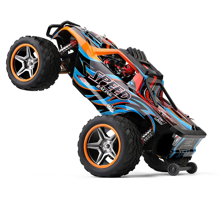 Wltoys 104009 1/10 2.4G 4WD Brushed RC Car High Speed Vehicle Models Toy 45km/h Truck Kids Toys Off Road Remote Control VS 10428