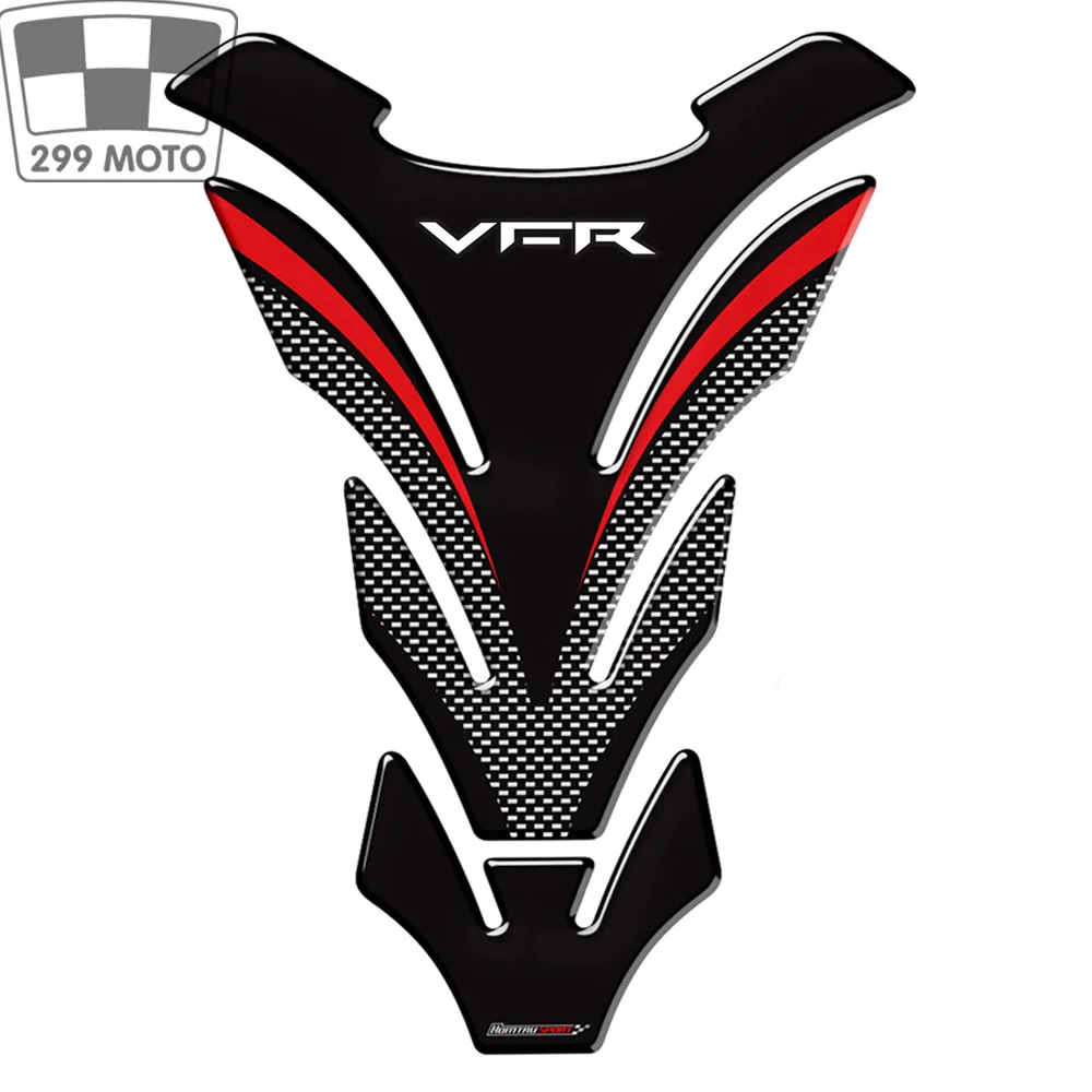 3D motorcycle tank pad protector stickers decals for Honda VFR 800 800F 800X 1200 1200F 1200X 400 tank