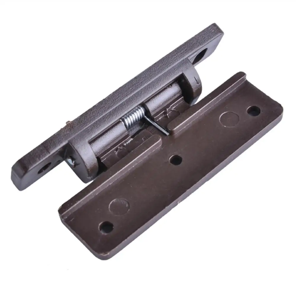 Plastic spring hinge plastic cabinet door small hinge plane door edge dust strip plastic hinge