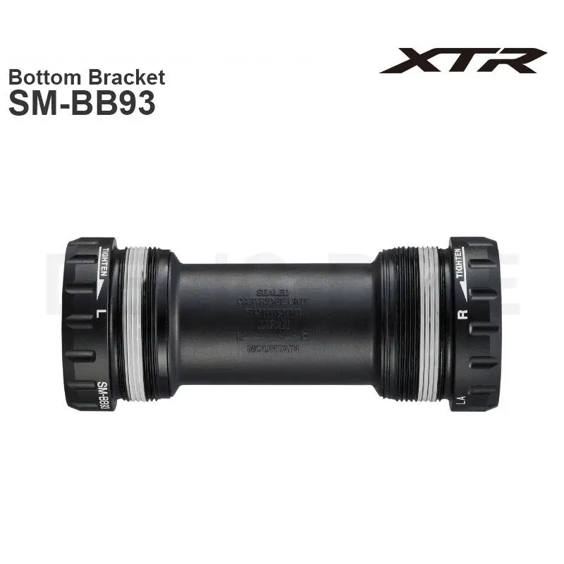 Original SHIMANO XTR M9000 SM-BB93 Bottom Bracket - Threaded - HOLLOWTECH II - 68/73 mm shell width