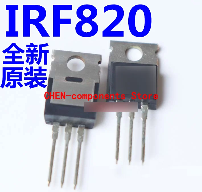 

10pcs Imported brand new original IRF820 TO-220