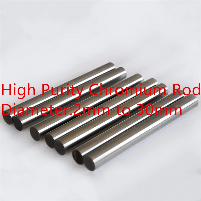 

Metal High Purity Chromium Rod Polished Chromium Rod Customized Processing Scientific Research Available