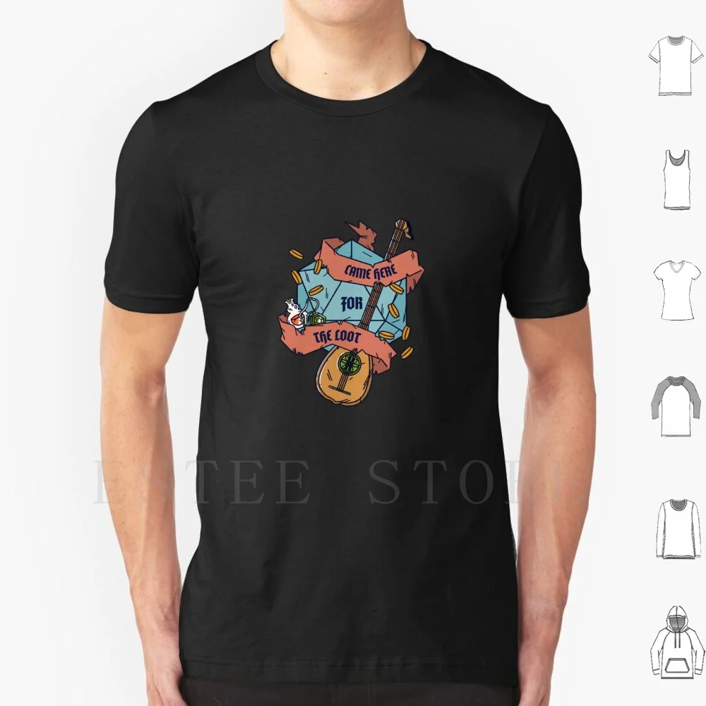 

Came Here For The Loot T Shirt Men Cotton 6xl Gaming Gamer Geek Mmorpg Nerd Funny Gamer Girl Gamer Guy Games Rpg Geeky Nerdy
