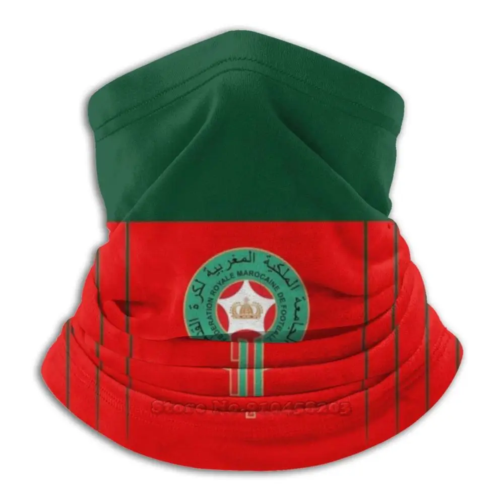 Morocco Jersey Football Scarf Bandana Headband Outdoor Climbing Warmer Face Mask Morocco Soccer Moroccan Football Frmf