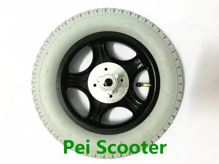 12 インチタイヤアルミ合金インフレータブル後輪モータードライブ電動ホイールホイール滑り止めホイールタイヤ phub-12t
