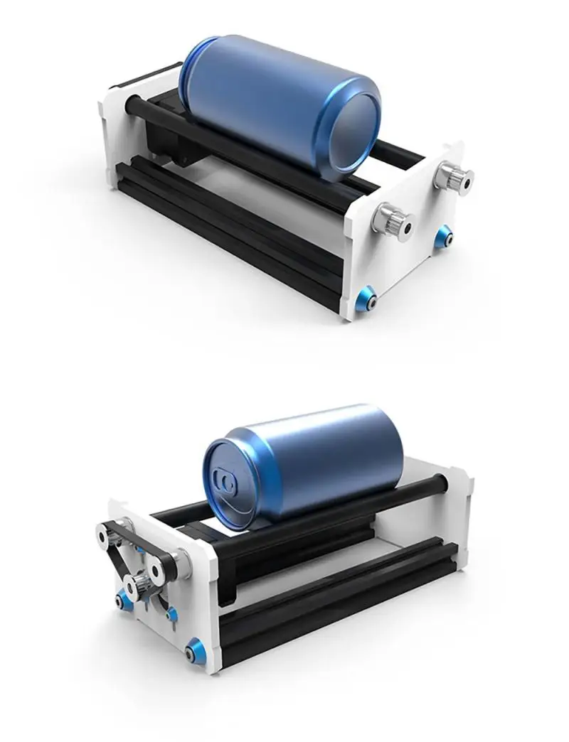 Engraving Machine Accessories Laser Rotating Shaft Cans Coke Engraving Suitable for 2-Axis Diy Desktop