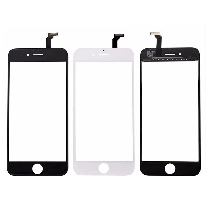 Digitalizador de pantalla táctil para iPhone 5, 5s, 7, 6 plus, 6S, 8, Panel táctil frontal, lente de cristal para Iphone 8P, accesorios para teléfono