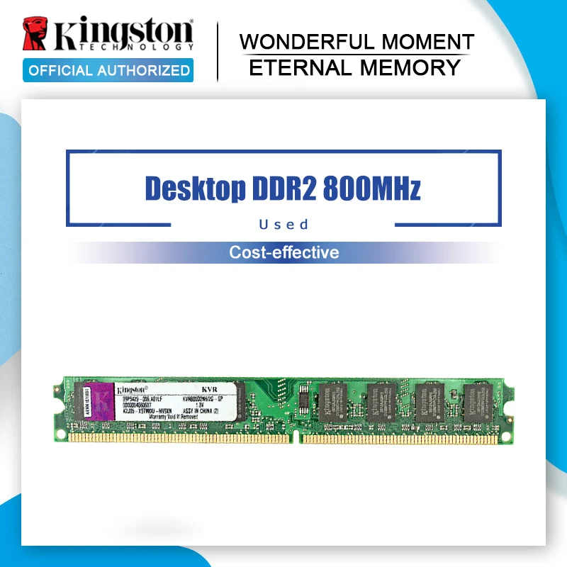 

Used Original Kingston DDR3 RAM DDR2 4GB 2GB PC2-6400S DDR2 800MHZ 2GB PC2-5300S 667MHZ Desktop 4 GB