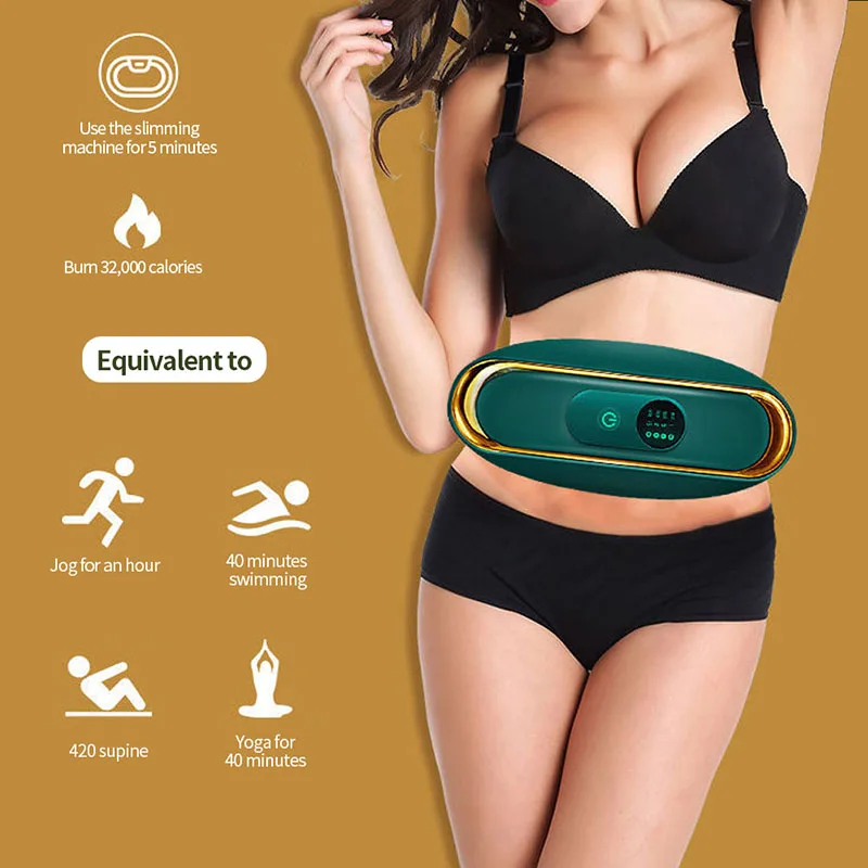 Cellulite Massager Slimming Belt Body Massager Eletric Muscle Stimulator Lose Weight For Arm Thigh Belly Abdominal Fat Burner