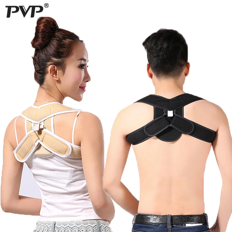 

PVP Adjustable Back Posture Corrector Clavicle Spine Back Shoulder Lumbar Posture Correction Adult Children Back Support