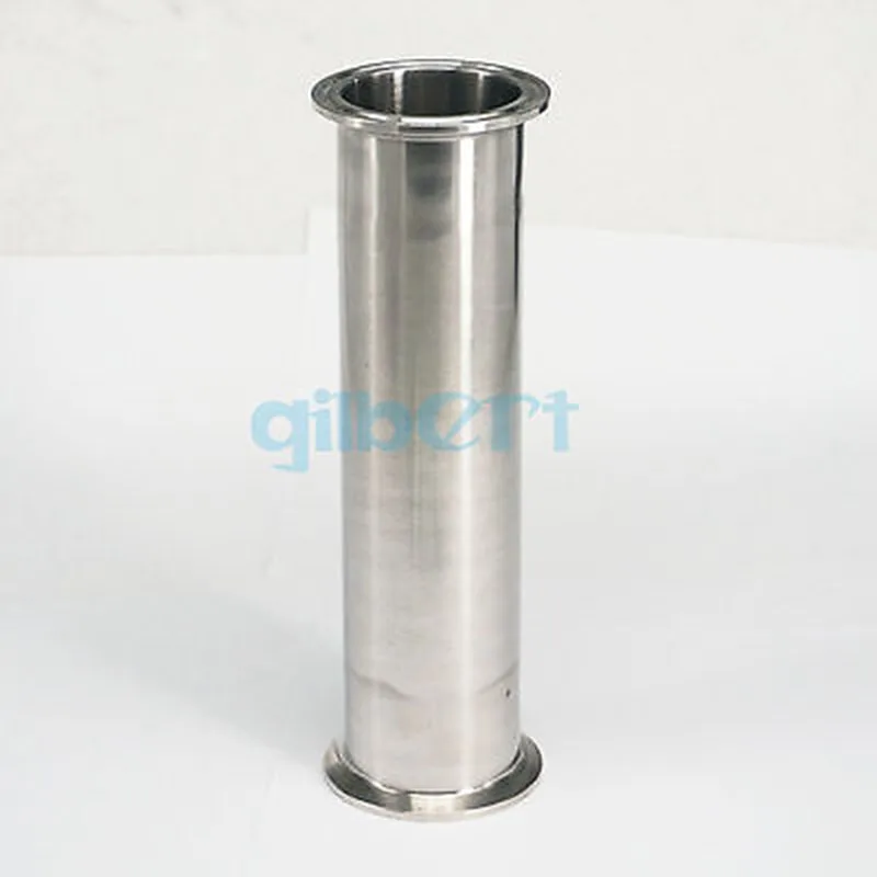 

1.5" Tri Clamp x 38mm OD Pipe Sanitary Spool Tube Length 610mm(24") For Homebrew SUS304 Stainless Steel