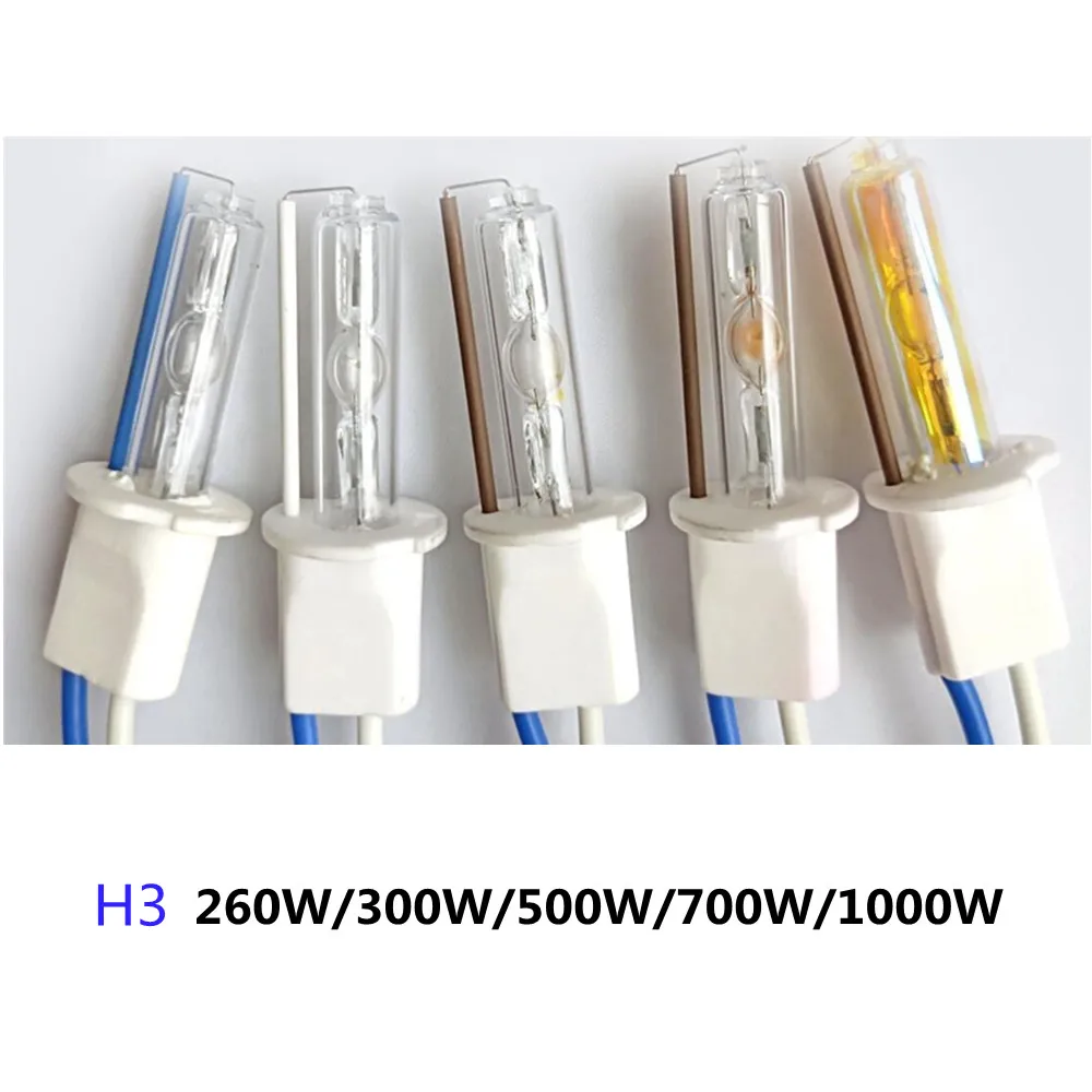 H3 High Power fishing headlamp Bright lights Xenon H3 headlight Xenon bulb 700W H3 300W H3 500W H3 260W