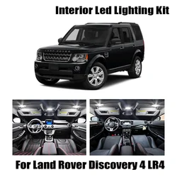 26pc Canbus LED License Plate Bulbs interior Reading Dome Light Kit For Land Rover for Discovery 4 LR4 2010-2015 Car Accessories