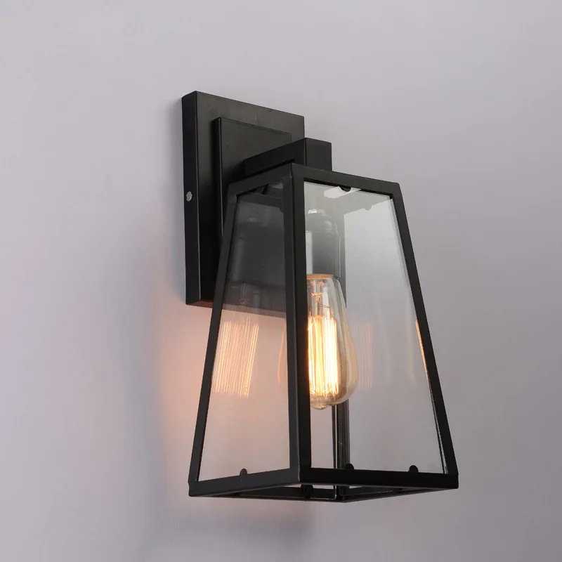 Imagem -04 - American Nordic Creative Industrial Wall Lamp Retro Sconce Ferro para Restaurante Bar Corredor Varanda ao ar Livre Led Pared Loft E27