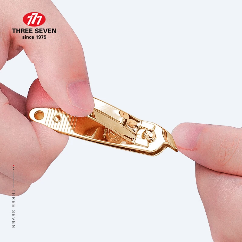 THREE SEVEN 1Pc Callus Shavers Nail Clippers Trimmers 14K Gold-plated H-Carbon Steel Pedicure Care Professional Nail Tools