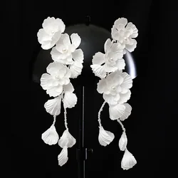 Fairy Beautiful Smart Ear Hang Side Hair Ornament New Bride Wedding Hair Jewelry
