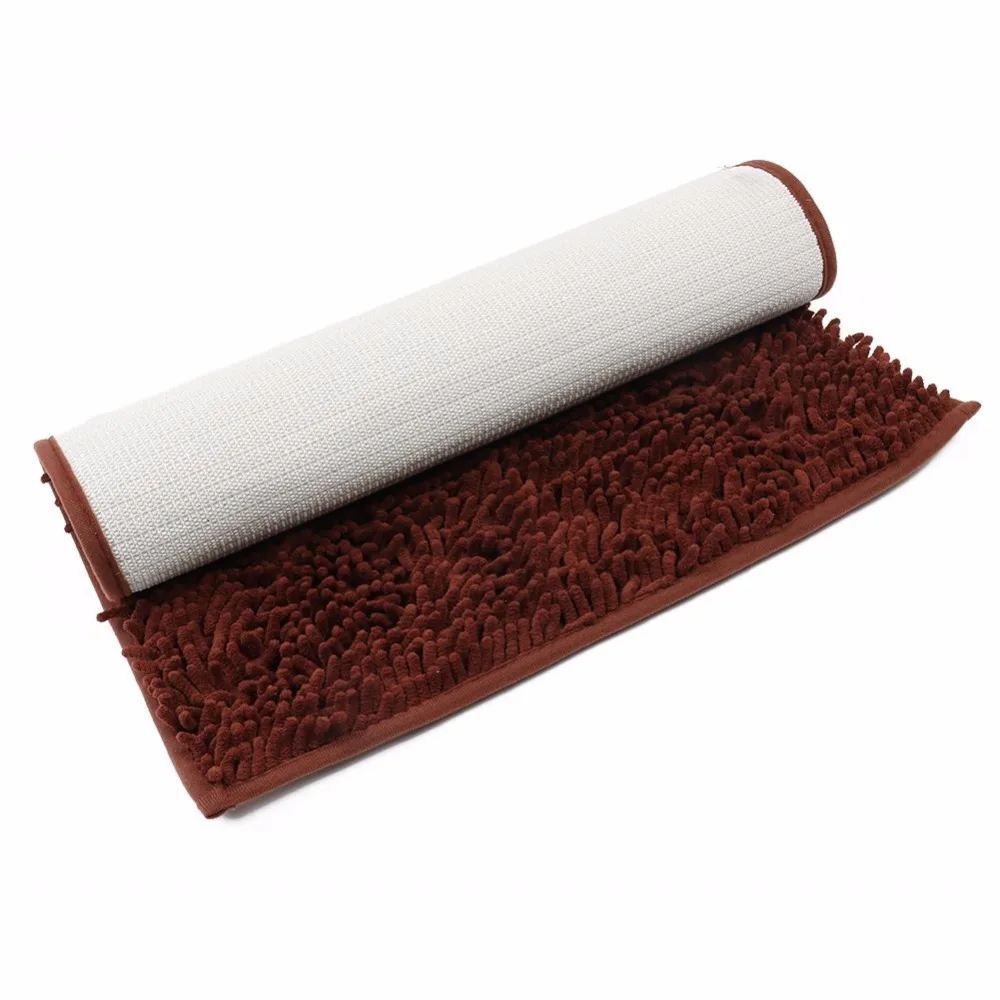 Microfiber Bath Mat Non Slip Bathroom Doormat Soft and Absorption Room Floor Rugs and Carpets Machine Wash Bathroom Rugs Carpets