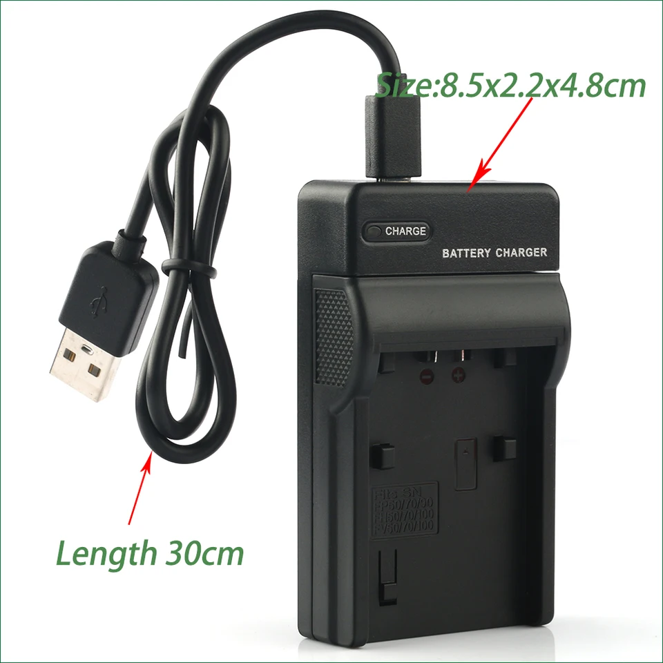 Lanfulangカメラ交換用バッテリー充電器LI-42B LI-40BオリンパスFE-220