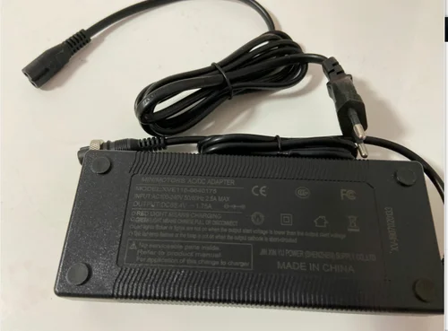 Cargador Original SPEEDWAY 5 66,4 V 1.75A para entrada DT 66,4 V para scooter Eléctrico, piezas de repuesto